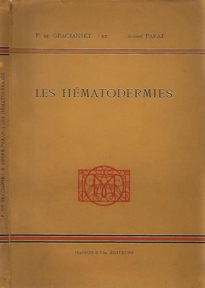 Les hematodermies - copertina