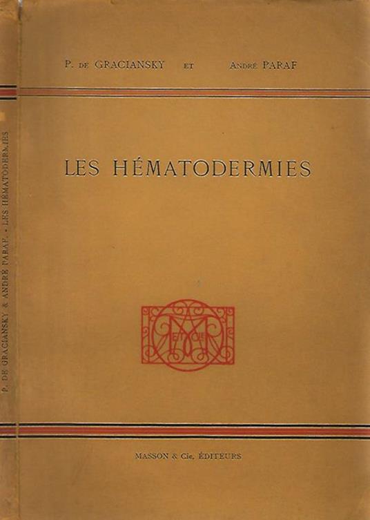 Les hematodermies - copertina