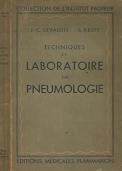 Techniques de Laboratoire en Pneumologie - copertina
