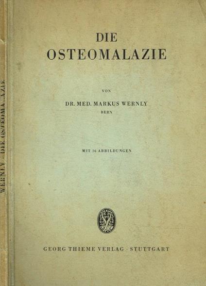 Die Osteomalazie - copertina