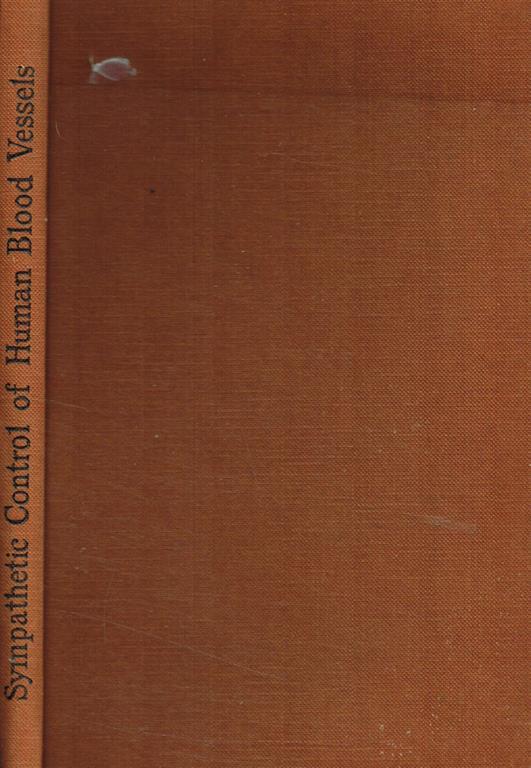 Sympathetic control of human blood vessels - H. Barcroft - copertina