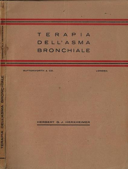 Terapia dell'asma bronchiale. Guida pratica alla sua cura - copertina