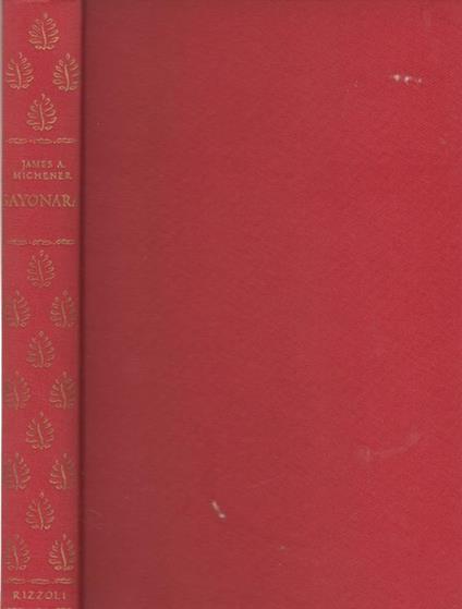 Sayonara o L'amore impossibile - James A. Michener - copertina