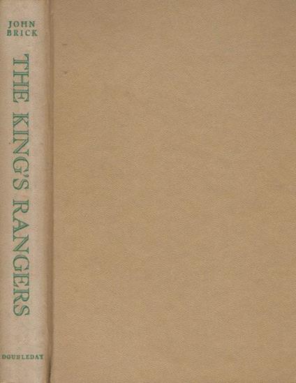 The King's Rangers - John Brick - copertina