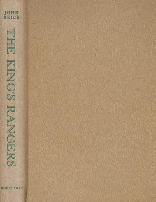 The King's Rangers - John Brick - copertina