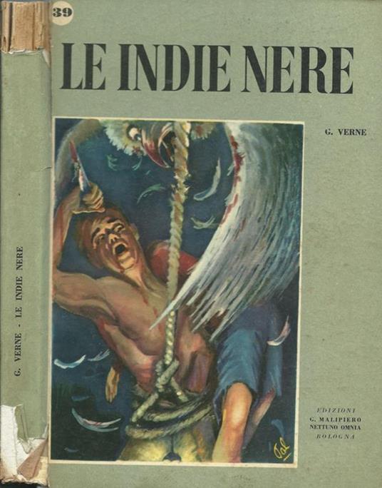 Le Indie nere - Jules Verne - copertina