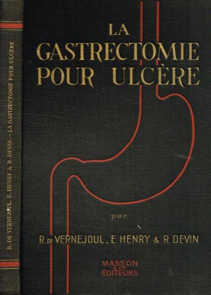 La gastrectomie pour ulcere - copertina