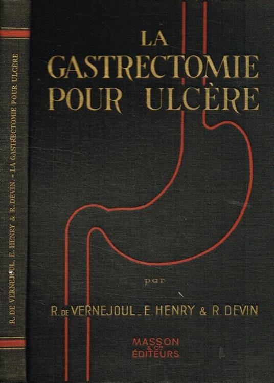 La gastrectomie pour ulcere - copertina