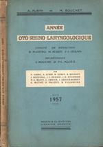 Annèe oto - rhino - laryngologique 1957