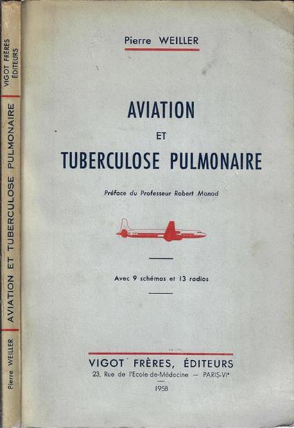 Aviation et tuberculose pulmonaire - Pierre Weiller - copertina