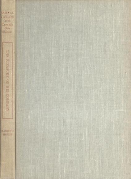 The pleasure of his company - Samuel Taylor - copertina