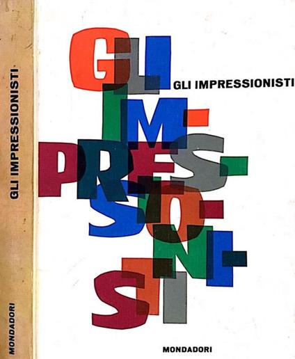 Gli impressionisti - Piero Del Giudice - copertina