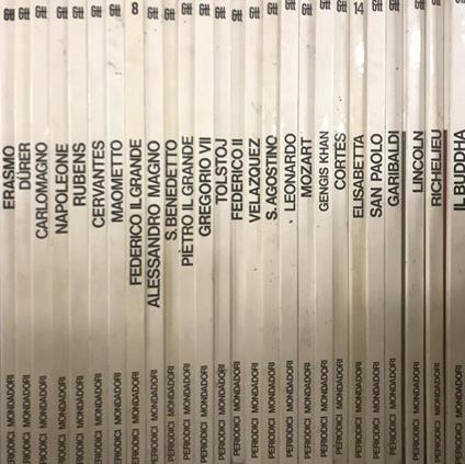 I grandi di tutti i tempi - copertina