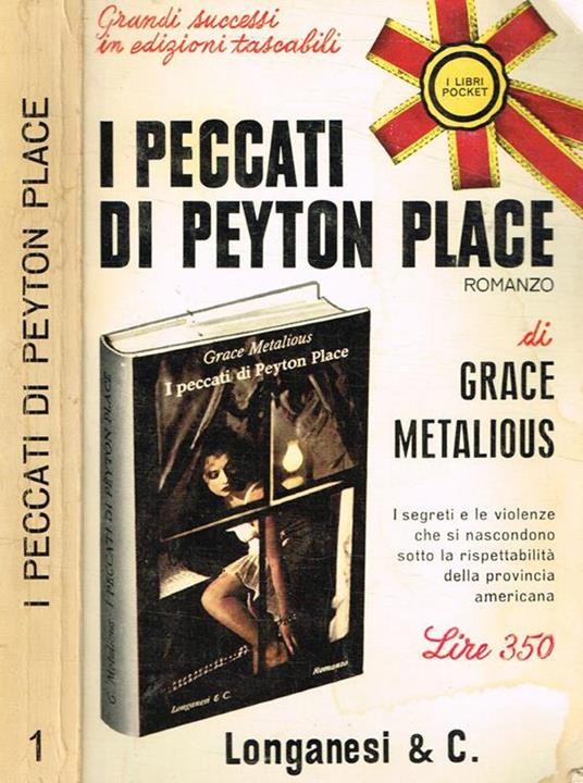 I peccati di Peyton Place - Grace Metalious - copertina