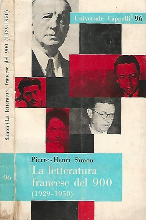 La letteratura francese del 900 ( 1929 - 1950 ) - Pierre-Henry Bornecque - copertina