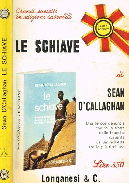 Le Schiave - Sean òCallaghan - copertina