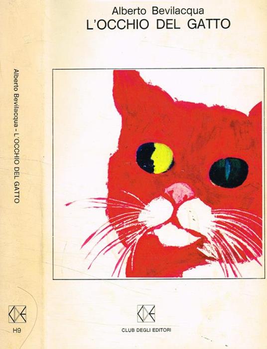 L' occhio del gatto - Alberto Bevilacqua - copertina