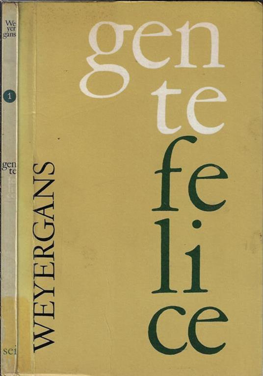 Gente felice. Saggio sulla spiritualità coniugale - Franz Weyergans - copertina