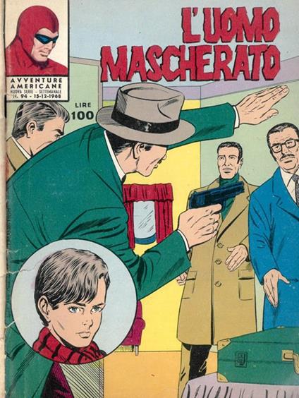 Avventure Americane 1968. L'uomo mascherato - copertina