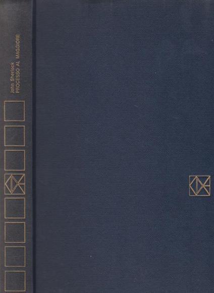 Processo al Maggiore - John Sherlock - copertina