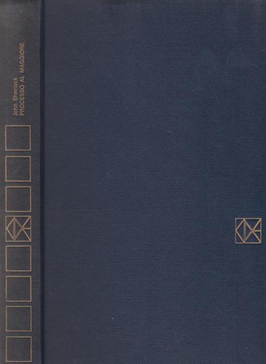 Processo al Maggiore - John Sherlock - copertina