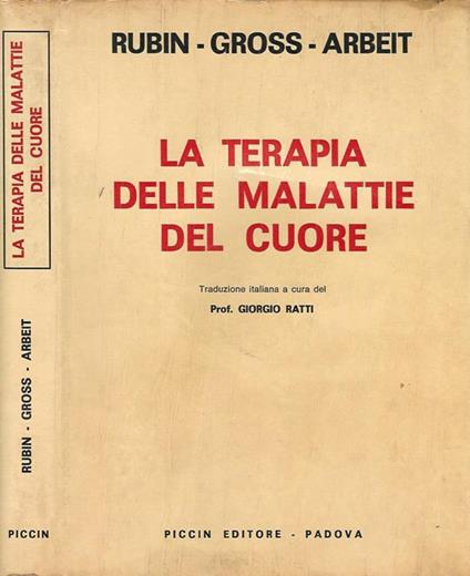 La terapia delle malattie del cuore - I. L. Rubin - copertina