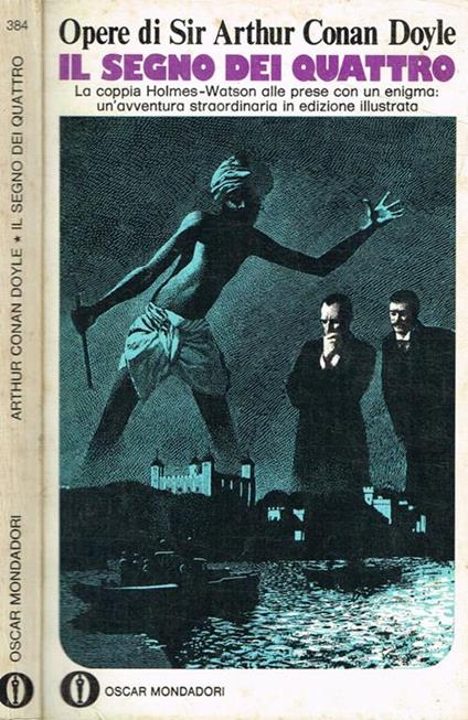 Il segno dei quattro - Arthur Conan Doyle - copertina