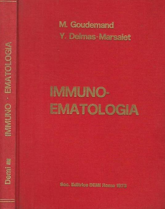 Immuno - Ematologia - M. Goudemand - copertina