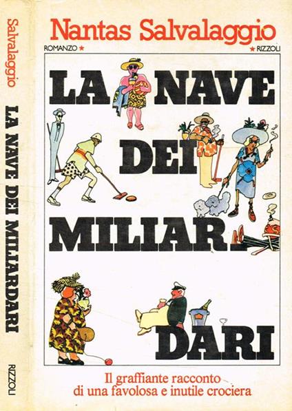 La nave dei miliardari - Nantas Salvalaggio - copertina