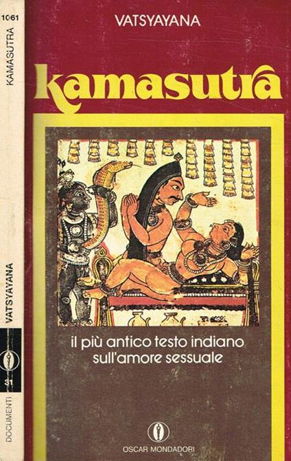 Kamasutra - Mallanaga Vatsyayana - copertina