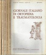 Giornale italiano di ortopedia e traumatologia Anno 1982 Volume VIII Fascicolo 1, 2, 3, 4, supplemento. Organo ufficiale della Società italiana di ortopedia e Traumatologia
