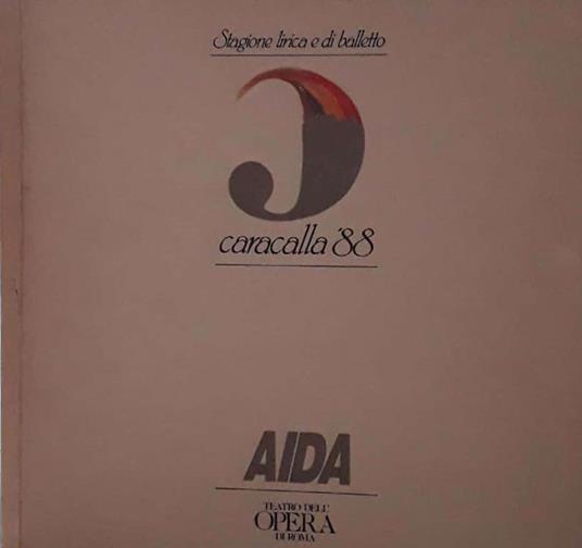 Aida. Melodramma in quattro atti - Antonio Ghislanzoni - copertina