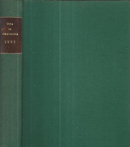 Vita un campagna 1993 - copertina