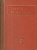 Liriche e poemi. Con la vita dell'autore scritta dal Maggi e il ritratto del Monti di Pietro Giordani