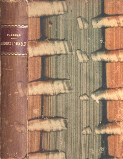 Thomas l' Agnelet. Gentilhomme de fortune - Claude Farrére - copertina