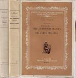 Bibliografia dell'archeologia classica e dell'arte italiana Volume primo tomo II- Volume secondo tomo IV**