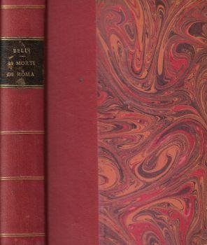Li morti de Roma - Gioachino Belli - copertina