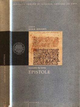Epistole - Girolamo da Siena - copertina