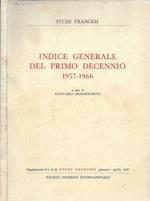 Indice generale del primo decennio 1957-1966