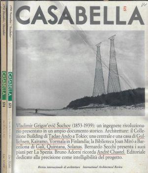 Casabella anno 1990 n. 573-574. Rivista internazionale di architettura - copertina
