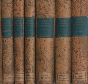 Annales des Ponts et Chausses (Anno 1870). Memoires et documents - Lois Decrets arretas etc - Personnel - copertina