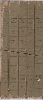 Annales des Ponts et Chausses (Anno 1885). Lois Decrets arretas etc - copertina