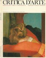 Critica d'arte - Anno LI, quarta serie, n. 10 - luglio/settembre 1986
