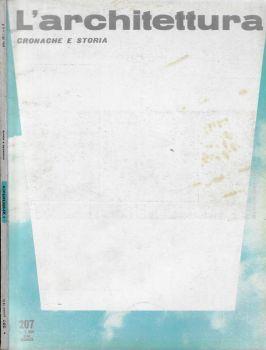 L' architettura anno 1973 m. 207. Cronache e storia - Bruno Zevi - copertina
