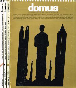 Domus. Monthly review of architecture interiors design art. n.745, 746, 753, anno 1993 - Vittorio Magnago Lampugnani - copertina