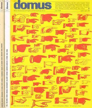 Domus. Rivista internazionale di progetto. International design review n.770, 777, aprile dicembre 1995 - Vittorio Magnago Lampugnani - copertina