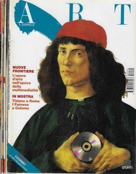 Art e dossier anno 1995 n. 99, 100, 101, 102, 105 - Maurizio Calvesi - copertina