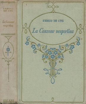 La Canzone vespertina - Enrico De Cys - copertina