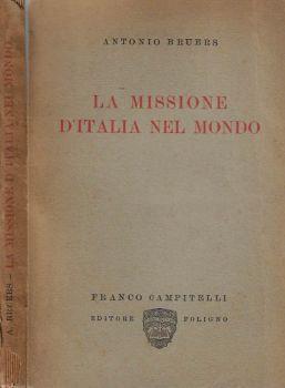 La missione d'Italia nel Mondo - Antonio Bruers - copertina