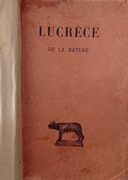 De la nature - Lucréce - copertina